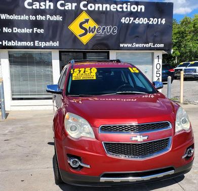 RED 2015 Chevrolet Equinox LTZ