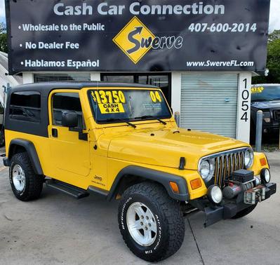 YELLOW 2004 Jeep Wrangler Unlimited