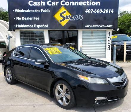 BLACK 2012 Acura TL 3.5 Advance