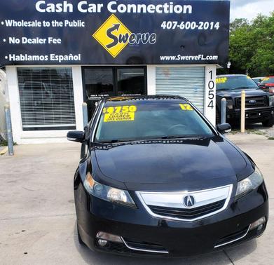 BLACK 2012 Acura TL 3.5 Advance