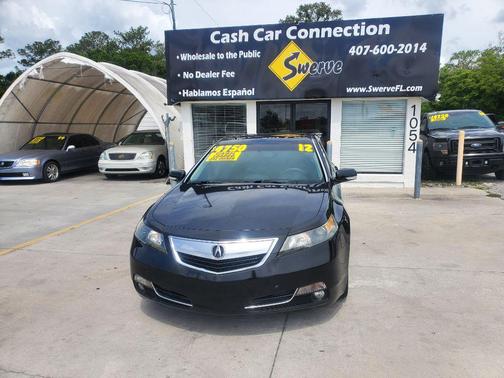 BLACK 2012 Acura TL 3.5 Advance
