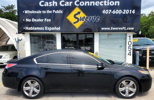 BLACK 2012 Acura TL 3.5 Advance