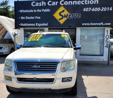 WHITE 2008 Ford Explorer Limited