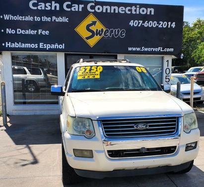 WHITE 2008 Ford Explorer Limited