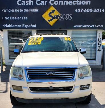 WHITE 2008 Ford Explorer Limited