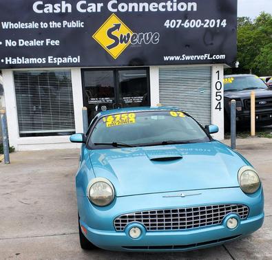 BLUE 2002 Ford Thunderbird Deluxe