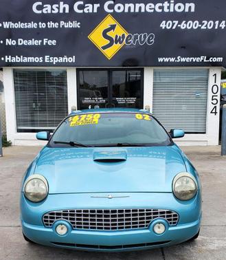 BLUE 2002 Ford Thunderbird Deluxe