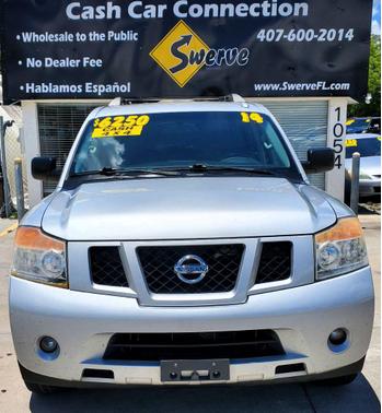 SILVER 2014 Nissan Armada SV