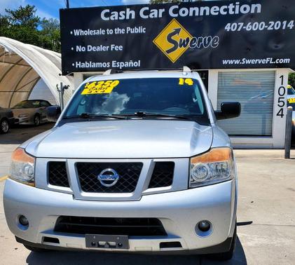 SILVER 2014 Nissan Armada SV