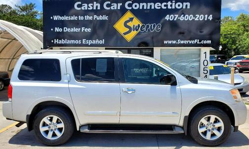 SILVER 2014 Nissan Armada SV