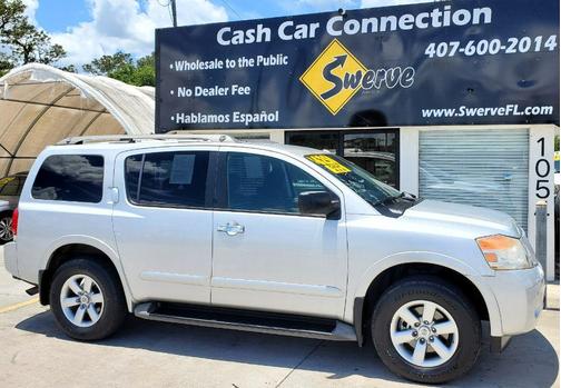 SILVER 2014 Nissan Armada SV