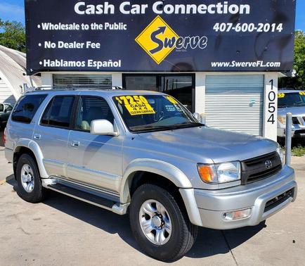 SILVER 2001 Toyota 4Runner Limited