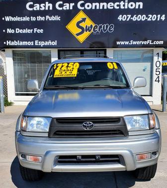 SILVER 2001 Toyota 4Runner Limited