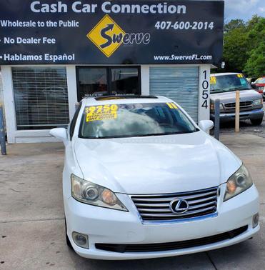 WHITE 2011 Lexus ES 350 Base