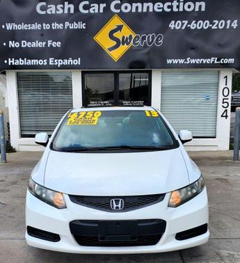 WHITE 2013 Honda Civic EX