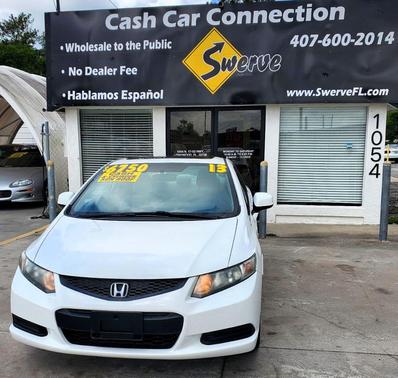 WHITE 2013 Honda Civic EX
