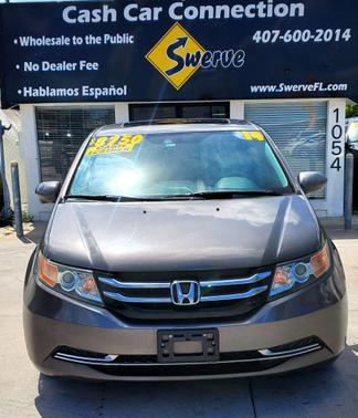 GRAY 2014 Honda Odyssey EX-L