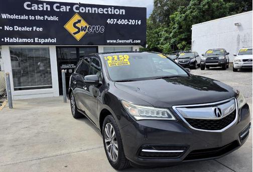 BLACK 2015 Acura MDX 3.5L