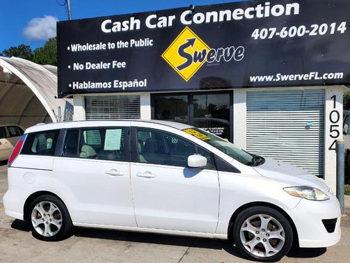 WHITE 2010 Mazda Mazda5 Sport