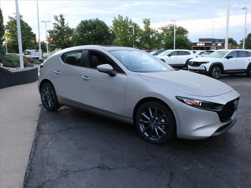 Platinum Quartz Metallic 2026 Mazda Mazda3 FWD w/Preferred Package