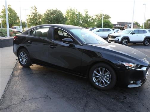 Jet Black Mica 2025 Mazda Mazda3 2.5 S