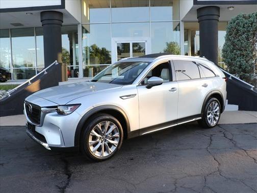Sonic Silver Metallic 2025 Mazda CX-90 3.3 Turbo Premium Plus Package