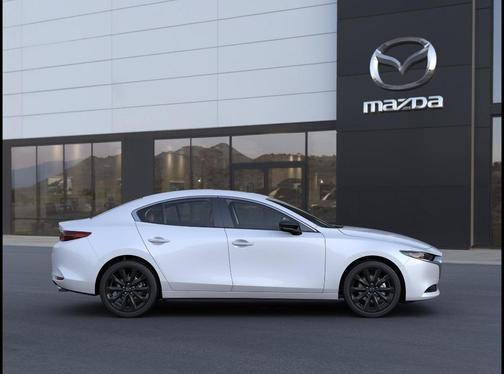 Snowflake White Pearl 2026 Mazda Mazda3 2.5 S Carbon Edition