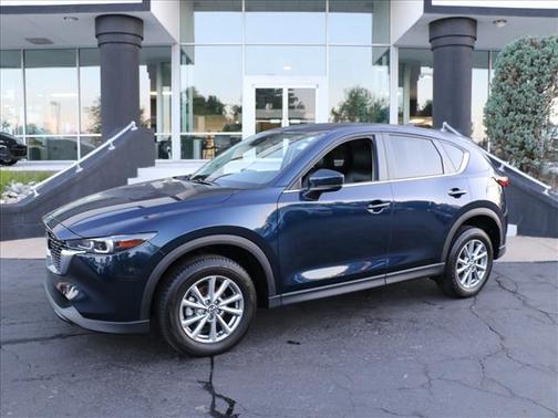 Deep Crystal Blue Mica 2023 Mazda CX-5 2.5 S Select Package