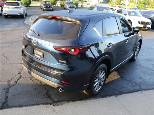 Deep Crystal Blue Mica 2025 Mazda CX-5 2.5 S Preferred Package