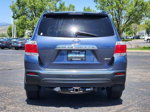Shoreline Mist 2012 Toyota Highlander Limited