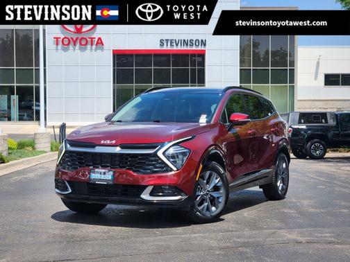 Dawning Red 2023 Kia Sportage Hybrid SX-Prestige