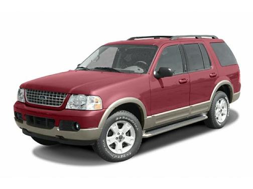 Red Fire Clearcoat Metallic 2003 Ford Explorer XLT
