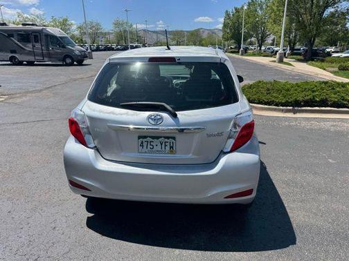 Classic Silver Metallic 2012 Toyota Yaris L
