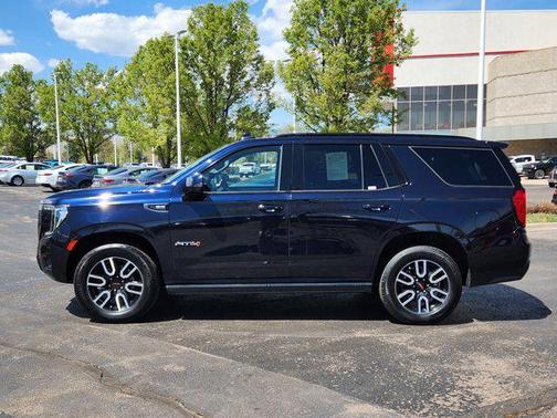 Midnight Blue Metallic 2023 GMC Yukon 4WD AT4