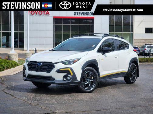 Crystal White Pearl 2024 Subaru Crosstrek Sport