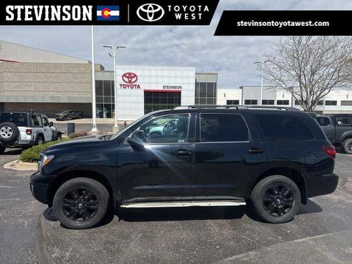 Midnight Black Metallic 2018 Toyota Sequoia TRD Sport