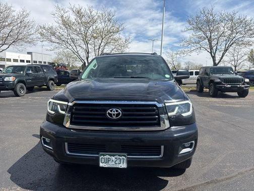 Midnight Black Metallic 2018 Toyota Sequoia TRD Sport