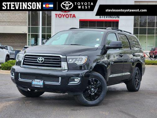Midnight Black Metallic 2018 Toyota Sequoia TRD Sport