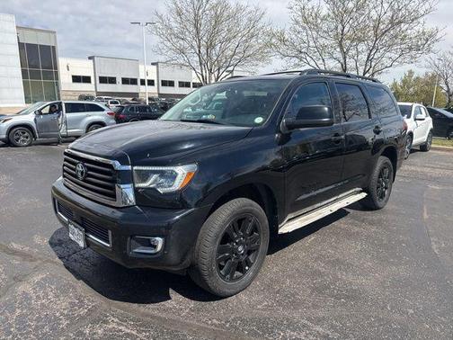 Midnight Black Metallic 2018 Toyota Sequoia TRD Sport