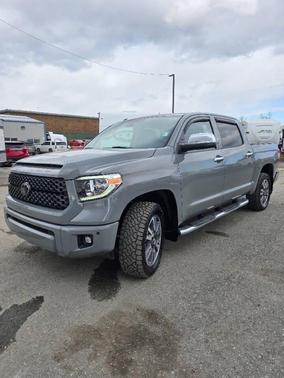 Gray 2018 Toyota Tundra Platinum