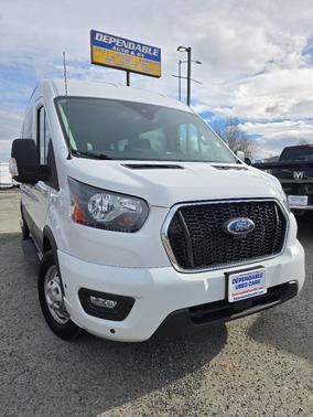 Oxford White 2025 Ford Transit-350 XLT