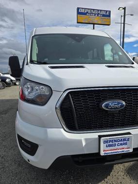 Oxford White 2025 Ford Transit-350 XLT