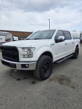 White Platinum Metallic Tri-Coat 2016 Ford F-150 Lariat