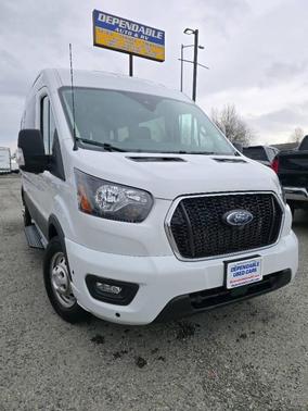 Oxford White 2025 Ford Transit-350 XLT