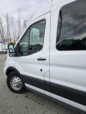 Oxford White 2025 Ford Transit-350 XLT
