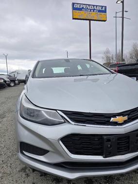 Silver Ice Metallic 2016 Chevrolet Cruze LT Auto