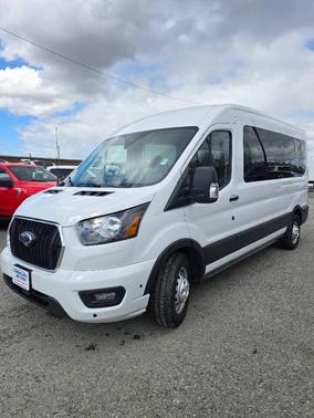 Oxford White 2025 Ford Transit-350 XLT