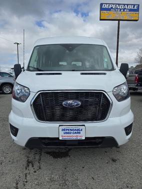 Oxford White 2025 Ford Transit-350 XLT