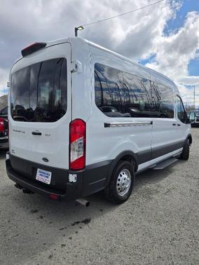 Oxford White 2025 Ford Transit-350 XLT