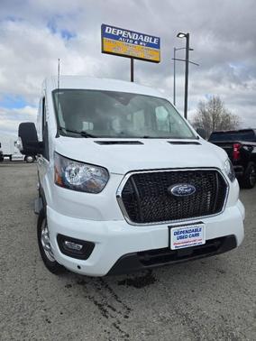 Oxford White 2025 Ford Transit-350 XLT